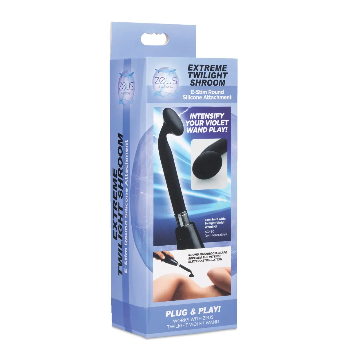 Extreme Twilight Shroom, e-stim silicone attachment box