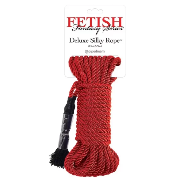 Explore Japanese Bondage with Deluxe Silky Rope