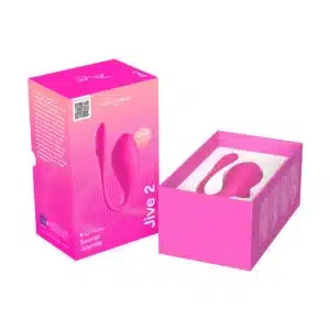 We-Vibe Jive 2 pink packaging and product display.