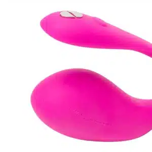 Pink wearable personal massager with dual ends