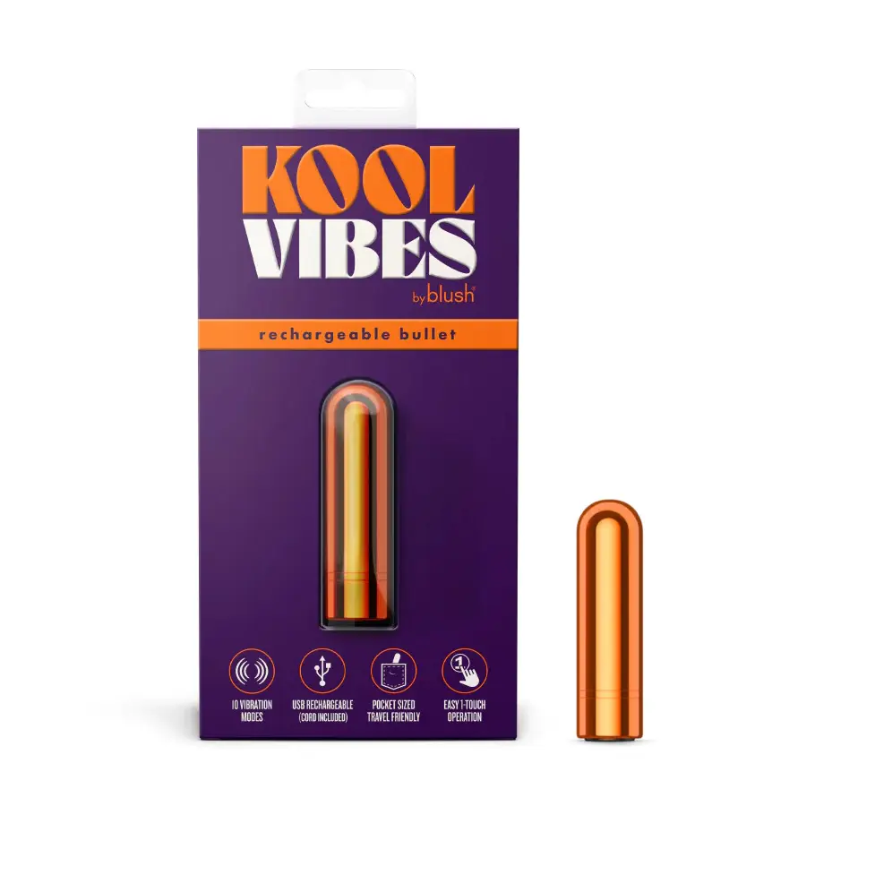 Kool Vibes rechargeable bullet with packaging