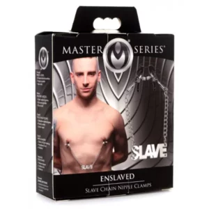 Nipple clamps chain packaging with model.