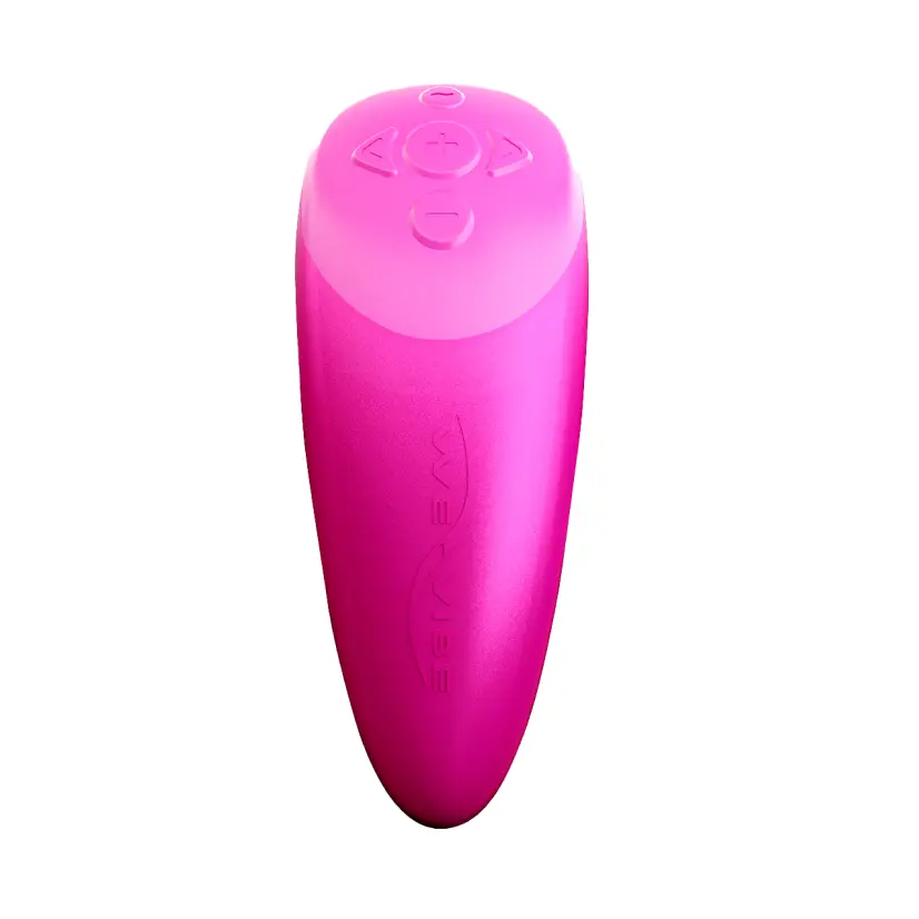 Pink handheld electronic device with buttons