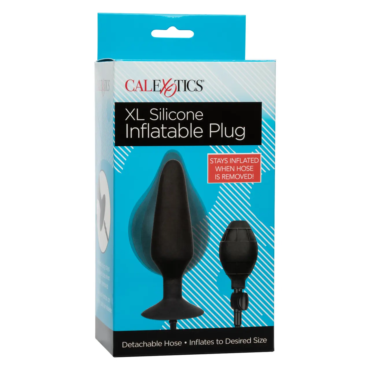 XL silicone inflatable plug packaging