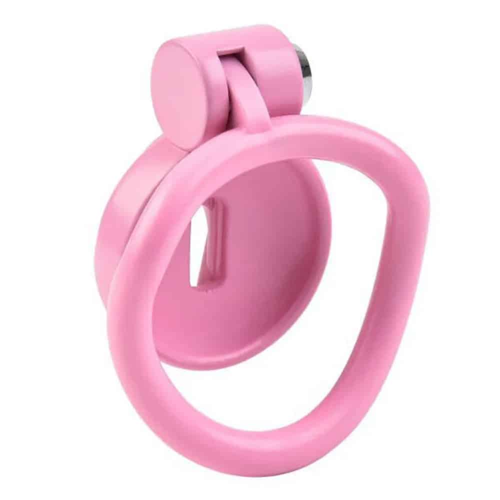 Pink circular phone grip and stand.