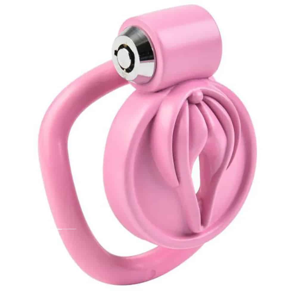 Pink spiral grape peeler with ergonomic design