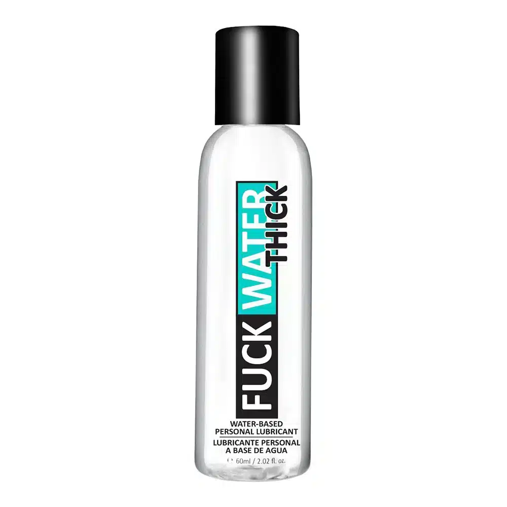 Fuck Water Thick water-based personal lubricant bottle