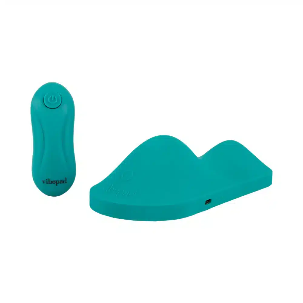 Vibepad intense vibrating grinding pad in teal