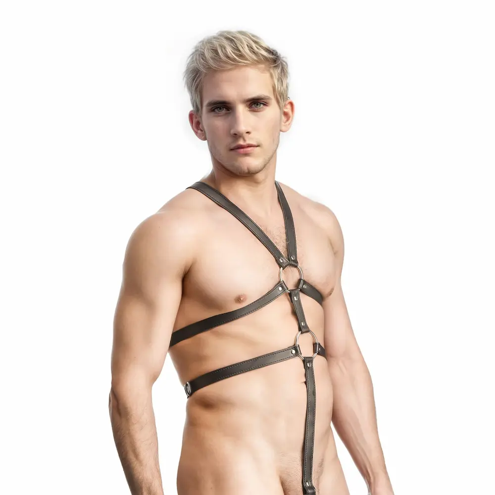 Strict Male Adjustable Full Body Harness