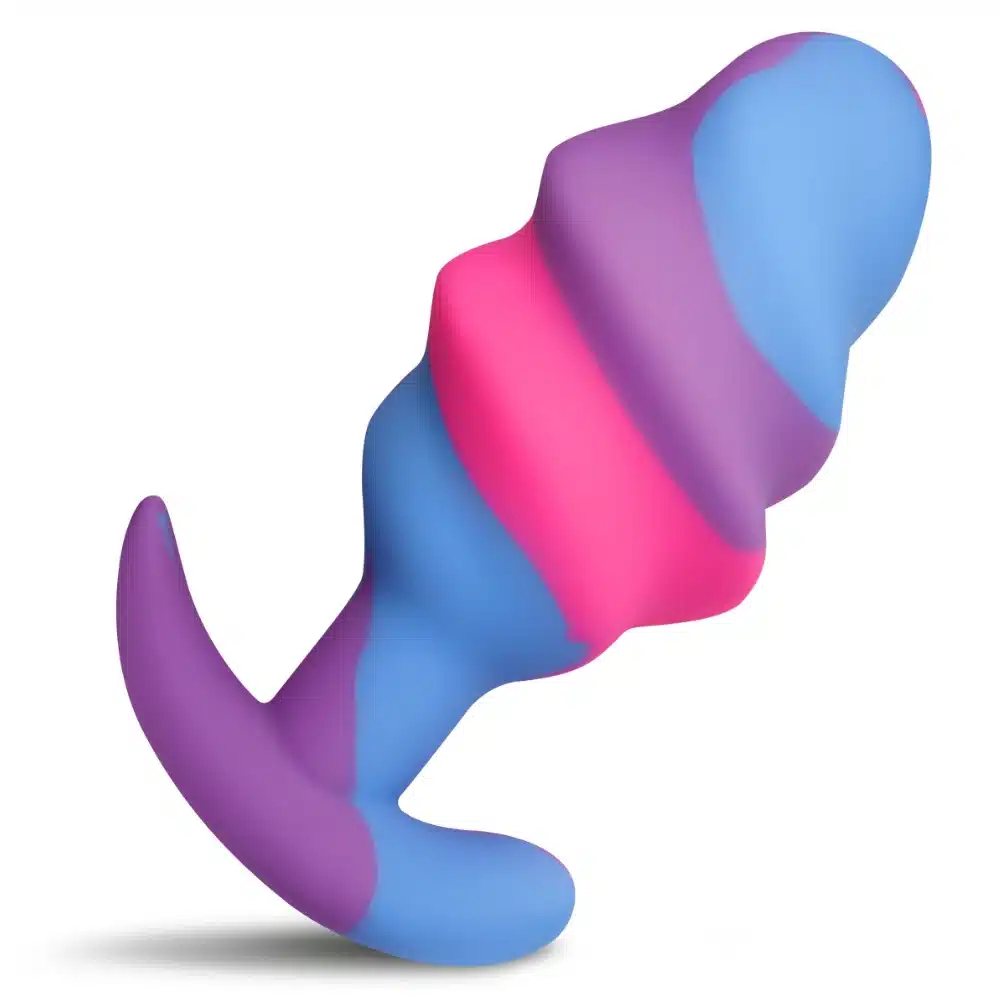 Creature Cocks Unicorn Swirl Butt Plug – Large