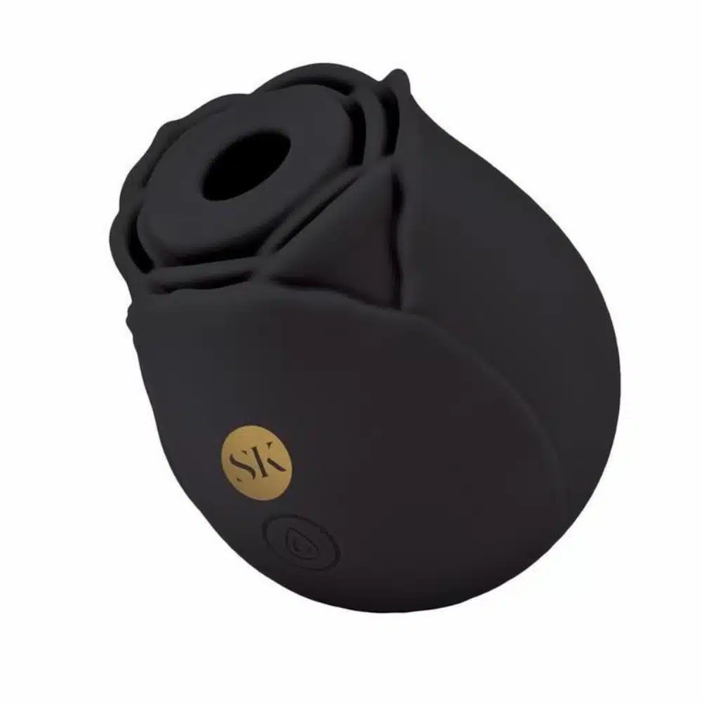 Secret Kisses Rosegasm Air Suction Vibe – Black