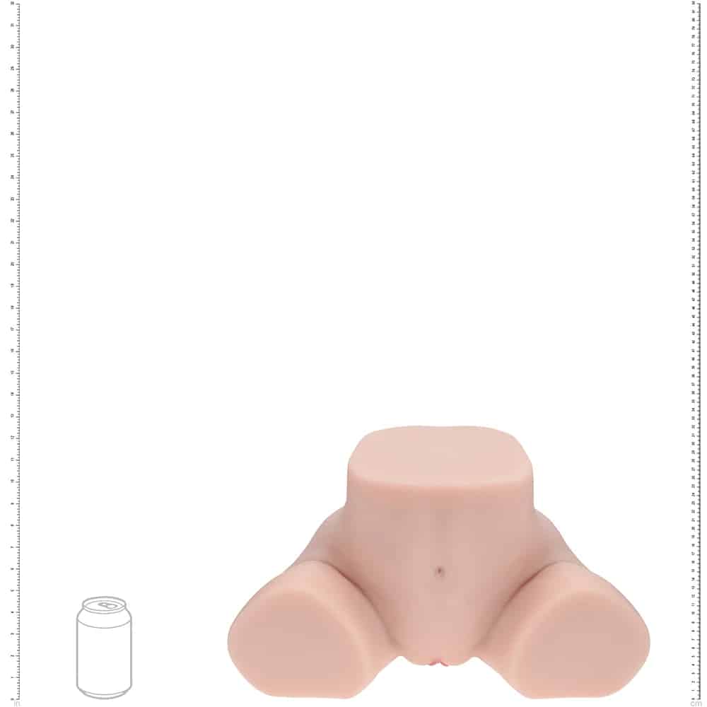 Xkin Bodyforms Elina Rosewood Dual Entry Vibrating Masturbator