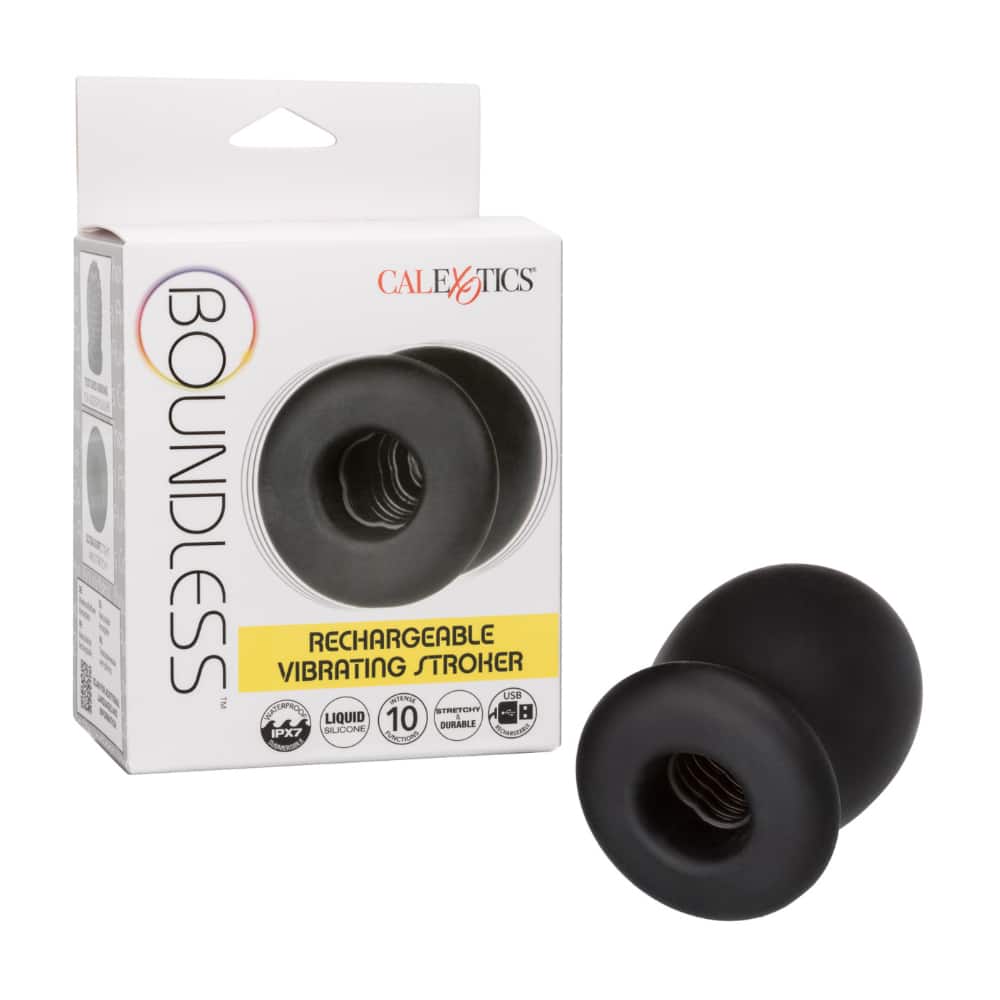Boundless Rechargeable Vibrating FTM Stroker