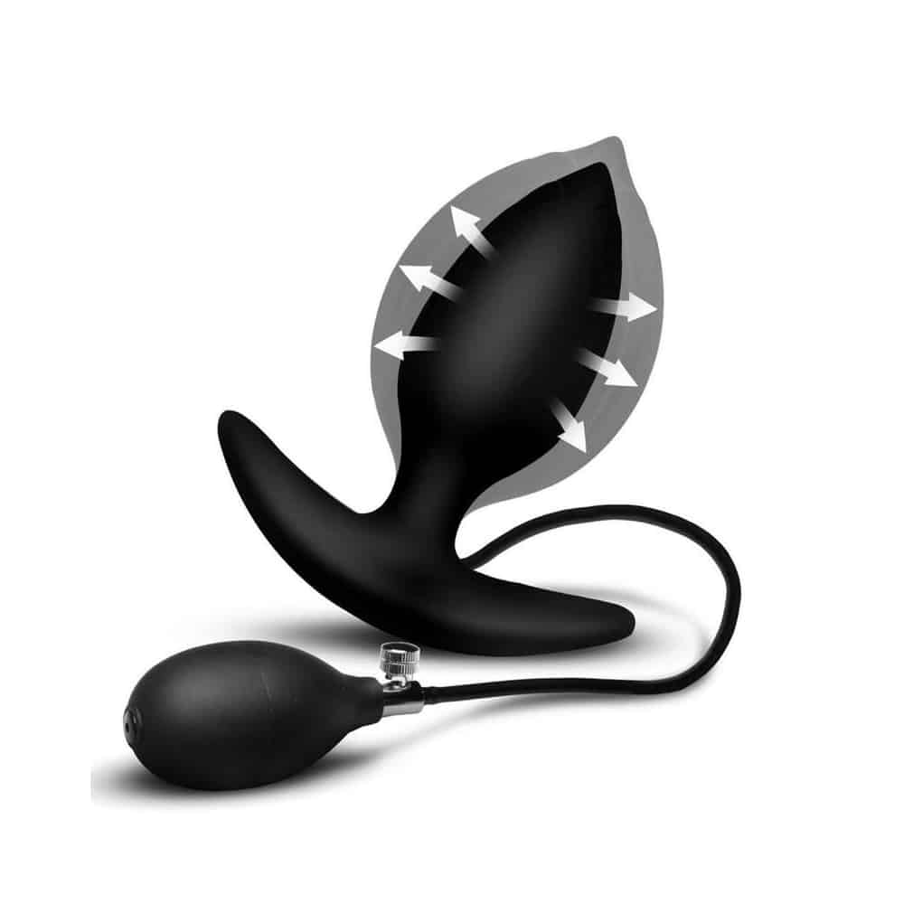 Master Series Ass Expander Magnetic Inflatable Anal Plug