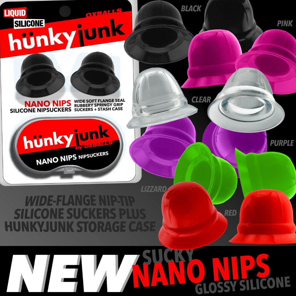 Hunkyjunk Nano Nips Just the Tip Nipple Suckers